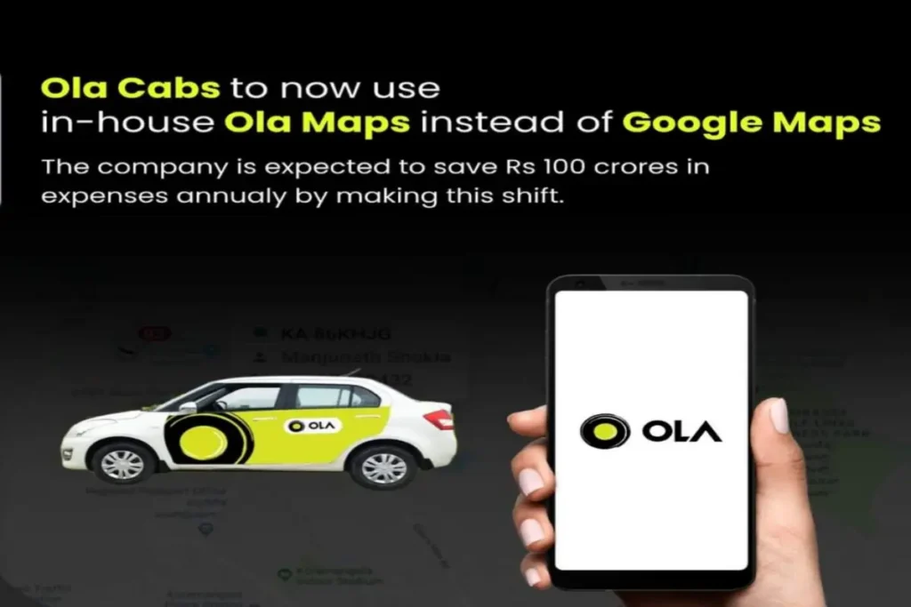 OLA Maps offline maps for small towns